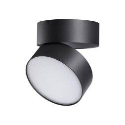 358750 OVER NT21 148 черный Светильник накладной светодиодный IP20 LED 24W 4000K 2100Лм 100-265V PRO