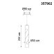 357902 NT19 067 черный Встраиваемый светильник IP20 LED 3000K 12W 160-265V ARTE