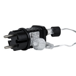 ULD-B12006-195/TTK PINK IP44 Бахрома светодиодная с эффектом мерцания, 12м. Соединяемая. 195 светодиодов. Розовый свет. Провод прозрачный. ТМ Uniel