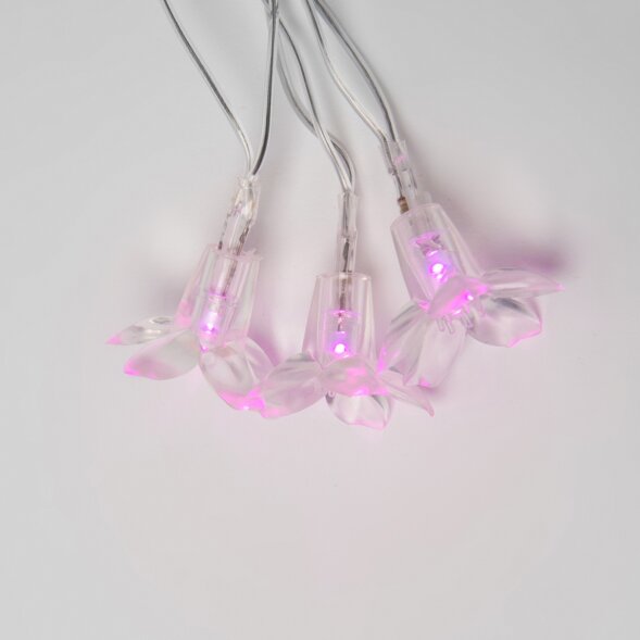 ULD-S0700-050/DTA PINK IP20 PINK SAKURA Гирлянда светодиодная с контроллером «Сакура розовая», 50 светодиодов, 7 м, розовая,IP20,провод прозрачный