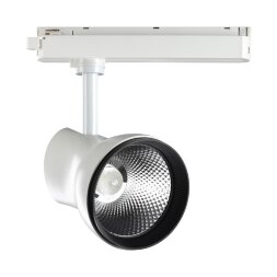 358436 PORT NT20 071 белый Светильник трековый однофазный трехжильный IP20 LED 4000K 20W 220-240V PI