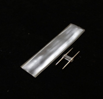 I коннектор для тейп-лайта LT-2W, Milky LT-2W, LT-FCB-2W-3528-60L ( монтажная игла и термоусадочная трубка)