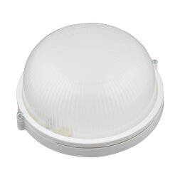 ULW-K21A 8W-4000K IP54 WHITE Светильник светодиодный влагозащищенный. Круг. Белый свет 4000K. 600Лм. Диаметр 188мм. Корпус белый. ТМ Uniel