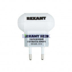 Ультразвуковой отпугиватель комаров S 30м2, 220В REXANT