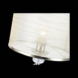 SL1750.104.01 Настольная лампа ST-Luce Никель/Золото E27 1*60W