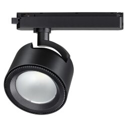 358435 PORT NT20 071 черный Светильник трековый однофазный трехжильный IP20 LED 4000K 30W 220-240V P