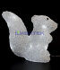 14-056, Светодиодная фигура "Белка", 28см., 24 led, 220/24V