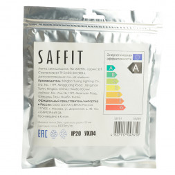 Лента светодиодная SST01 SAFFIT 60SMD(2835)/m 6Вт/м 12V 5000*8*1.22мм 6500K, IP20