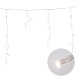 ULD-B1805-048/DTA WARM WHITE IP20  Бахрома светодиодная с контроллером, 1,8 м. 48 светодиодов.  Теплый белый свет. Провод прозрачный. TM Uniel.