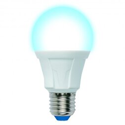 LED-A60 16W-6500K-E27-FR PLP01WH Лампа светодиодная. Форма А. матовая. Серия Яркая. Дневной свет 6500K. Картон. ТМ Uniel.