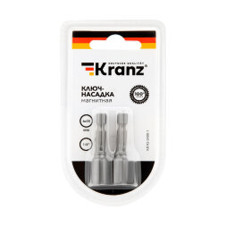 Ключ-насадка магнитная 1/4" 6х48 мм (2 шт./уп.) Kranz
