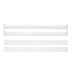 UFL-P60A 6060-H43 WHITE Рамка для накладного и подвесного монтажа универсальных панелей Premium+. 600х600х43мм. Цвет белый. ТМ Uniel