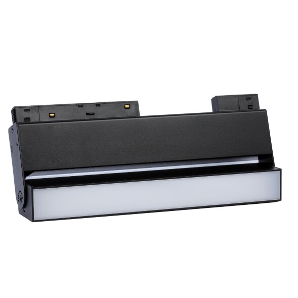 ULB-M80-12W-4000K-35 BLACK Светильник-прожектор линейный светодиодный трековый. Для магнитных шинопроводов. 900 Лм. Белый свет 4000К. Черный. ТМ Uniel