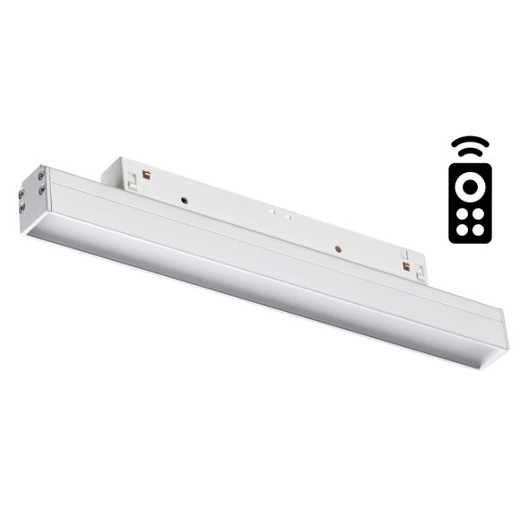 358613 SHINO NT21 038 белый Трековый низковольтный св-к диммируемый с ДУ, со сменой цв.температуры I