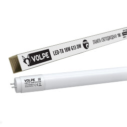 LED-T8-18W-DW-G13-FR-FIX-N Лампа светодиодная. матовый рассеиватель. Дневной свет. Цоколь G13 неповоротный. ТМ Volpe.