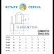 Замок навесной серия Чугун 50мм длинная дужка ЧЕТЫРЕ СЕЗОНА