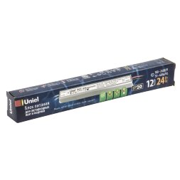 UET-VAT-024A20 12V IP20 Блок питания ультратонкий. 24Вт.  Металлический корпус. TM Uniel