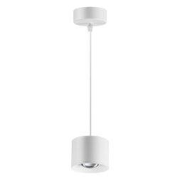 358655 OVER NT21 147 белый Светильник накладной светодиодный, провод 2м IP20 LED 4000К 12W 220V PATE