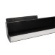ULB-M80-22W-4000K-35 BLACK Светильник-прожектор линейный светодиодный трековый. Для магнитных шинопроводов. 2000 Лм. Белый свет 4000К. Черный. ТМ Uniel