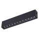 358097 NT19 008 черный Светильник Троффер IP20 LED 4000K 12W 24V RATIO