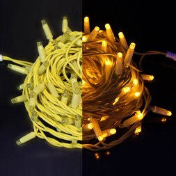 Светодиодные гирлянды Нить 10 метров, 24 В, постоянное свечение, , арт. RL-S10C-24V-RY/Y