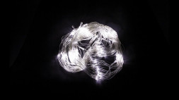 Гирлянда - сеть 230V 160 LED 1,5х1,5м, 5000К, IP 20, шнур 1,5м , CL70