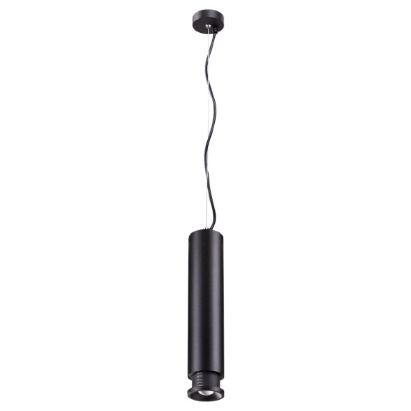 357975 NT19 046 черный Накладной светильник IP20 LED 3000К 12W 220V EDDY