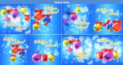 Ограждение для новогодней ствольной ели высотой 16м Тема синяя