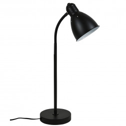 UML-B701 E27 BLACK Светильник настольный. 60W. Цоколь Е27. Механический выключатель. Черный. ТМ Uniel
