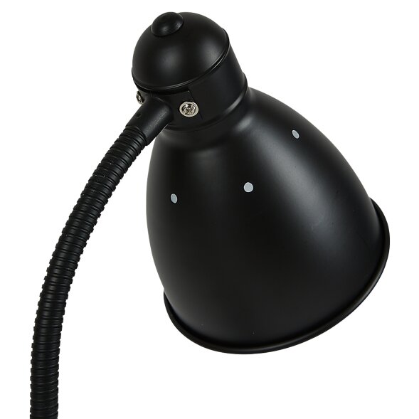 UML-B701 E27 BLACK Светильник настольный. 60W. Цоколь Е27. Механический выключатель. Черный. ТМ Uniel