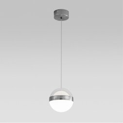 5037/12L L-VISION ODL24 511 никель/прозрачн/молочный/металл/акрил Подвес LED 12W 4000K 600лм RONI