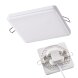 358148 NT19 078 белый Встраиваемый светильник IP20 LED 4000K 12W 85 - 265V MOON