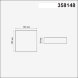 358148 NT19 078 белый Встраиваемый светильник IP20 LED 4000K 12W 85 - 265V MOON
