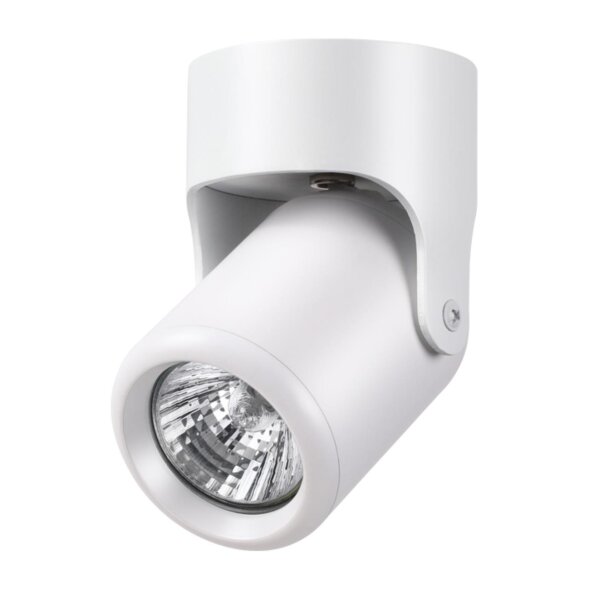 370454 NT19 102 белый Накладной светильник IP20 GU10 50W 220V PIPE