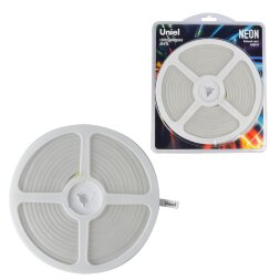 ULS-N01-2835-120LED-m-6mm-IP67-DC12V-9W-m-5M-4000K Светодиодная гибкая герметичная лента. NEON. Катушка 5м. в блистере. Белый свет 4000К. ТМ Uniel