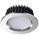 357908 NT19 090 хром Встраиваемый светильник IP44 LED 4000K 10W 100-265V DRUM