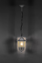Светильник 6205 100W 230V E27 195*195*310мм белый, Классика 6101-6215