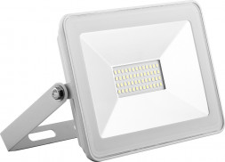 Прожектор светодиодный, 2835SMD, 30W 6400K  AC230V/50Hz IP65, белый в компактном корпусе, SFL90-30