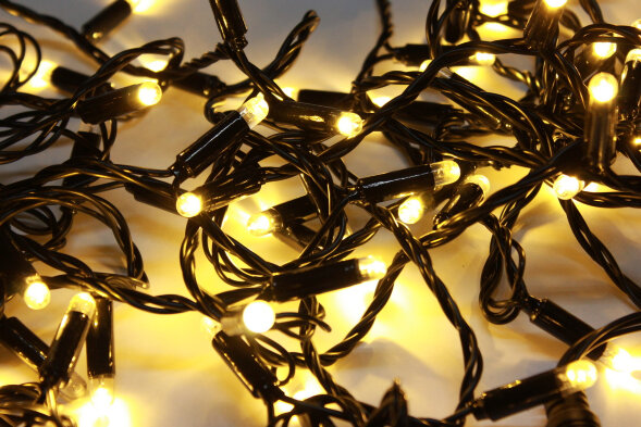 LED-PLS-100-10M-240V-WW/BL-F(WW)-W/O Бел.Т/бел.Т флэш на черн пр.,соед.(без шнура) С КОЛПАЧКОМ