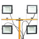 Прожектор на штативе, 4*50W 6400К 220V черный IP65, LL-506