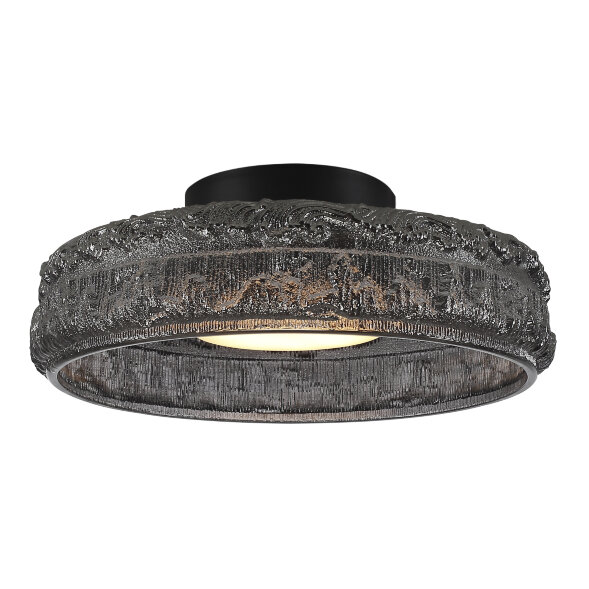SL6143.412.01 Светильник потолочный ST-Luce черный/дымчатый LED 1*15W 4000K