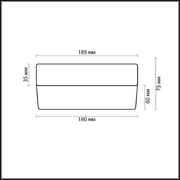 2405/1C ODL13 663 никель Н/п светильник IP44 E14 60W 220V PRESTO
