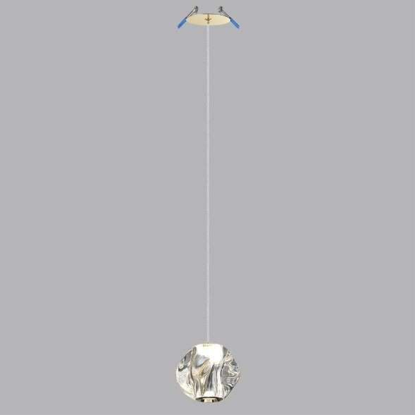 5085/5L L-VISION ODL25 555 золото/прозрачный/металл/акрил Подвес LED 5W 4000K 240Лм JEMSTONE