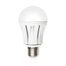 LED-A60-9W-NW-E27-FR ALM01WH Лампа светодиодная. Форма A. матовая колба. Материал корпуса алюминий. Цвет свечения белый. Серия Merli. Упаковка пластик