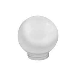 UFP-R250B OPAL Рассеиватель в форме шара для садово-парковых светильников. Диаметр 250мм. Тип соединения с крепежным элементом посадочный. Материал САН-пластик. Цвет молочный.  TM Uniel