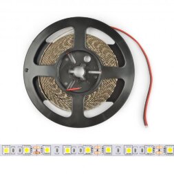 ULS-M25-5050-60LED-m-10mm-IP20-DC12V-14.4W-m-5M-3000K PROFI Гибкая светодиодная лента на самоклеящейся основе. Катушка 5м. в герметичной упаковке. Теплый белый свет3000К. ТМ Uniel.