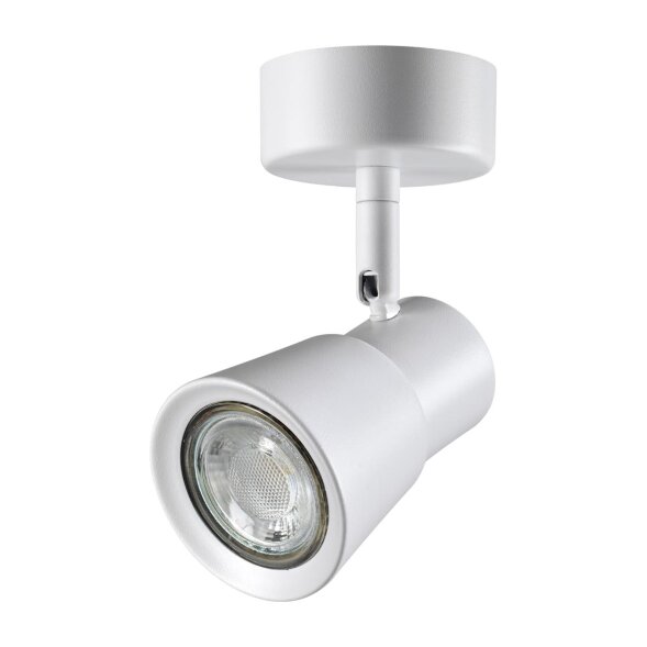 370929 OVER NT22 163 белый Светильник накладной IP20 GU10 50W 220V MOLO