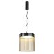 5047/20L L-VISION ODL24 439 черный/светл.янтарный/металл/стекло Подвес LED 20W 4000К 2238Лм PILLARI