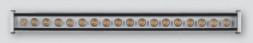 Светодиодный линейный прожектор ЛЮКС, 18LED 3000К, 600*50*55mm, 18W AC230V, IP65,LL-879 , артикул 32
