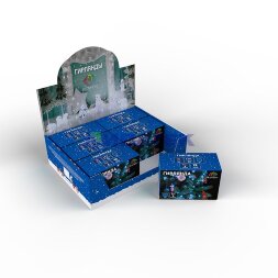 Гирлянда Твинкл Лайт 10 м, прозрачный ПВХ, 80 LED, цвет Мультиколор